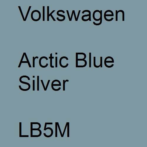 Volkswagen, Arctic Blue Silver, LB5M.